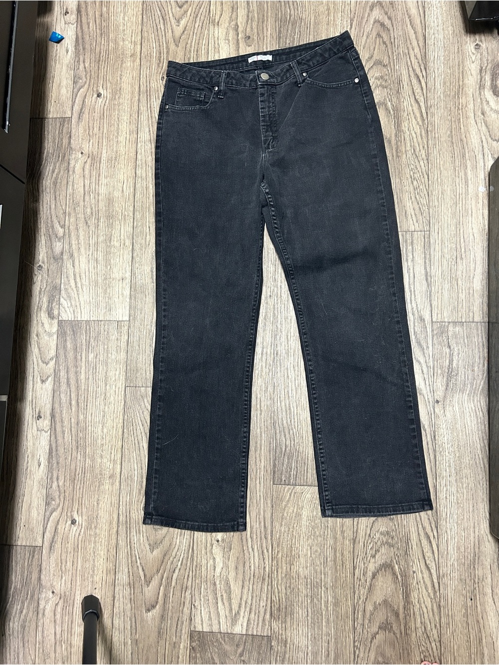 Riders by Lee Women's Straight Leg Jeans in Black